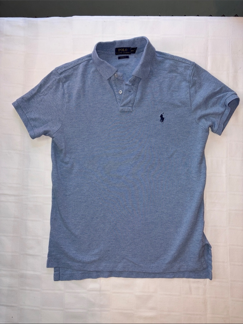 Polo by Ralph Lauren Heathered Sky Blue Polo Shirt